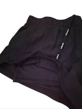 Hind Black Athletic Shorts